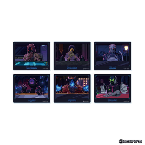 『仕事終わりにあの店で』アクリルカード01/コンプリートセット(全6種)(公式イラスト)