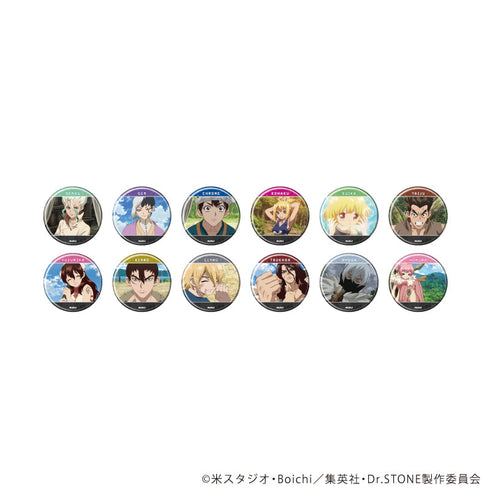 『Dr.STONE』罐裝徽章35/全套組(全12種)(場景插畫)