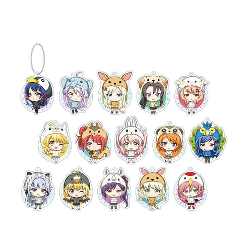 『少女☆歌劇 レヴュースタァライト -Re LIVE-』東武動物公園コラボ トレーディング ちびキャラ アクリルキーホルダー Ver.B(単位/BOX)【202601再販】