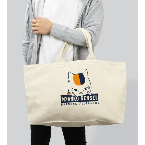 『夏目友人帳』ニャンコ先生 BIGジップトートバッグ【202602再販】