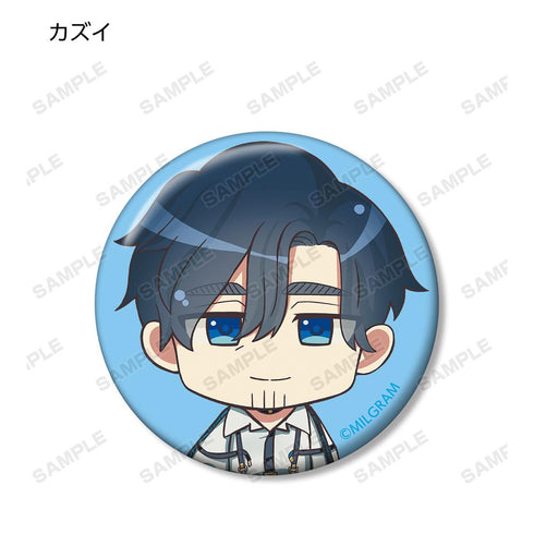 『MILGRAM -ミルグラム-』トレーディング ちびキャラ 缶バッジ(単位/BOX)【202601再販】