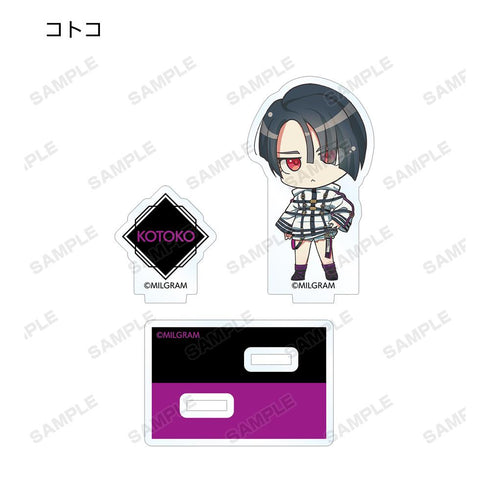 『MILGRAM -ミルグラム-』トレーディング ちびキャラ アクリルスタンド(単位/BOX)【202601再販】