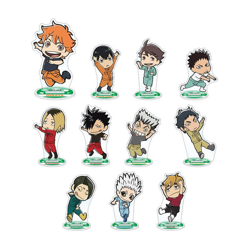 『ハイキュー!! TO THE TOP × 東武動物公園』ちびキャラ 飼育係ver. トレーディングアクリルスタンド(単位/BOX)【202501再販】