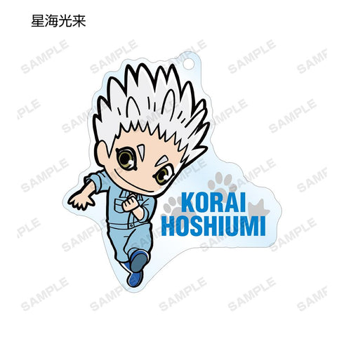 『ハイキュー!! TO THE TOP × 東武動物公園』ちびキャラ 飼育係ver. トレーディングアクリルキーホルダー(単位/BOX)【202501再販】