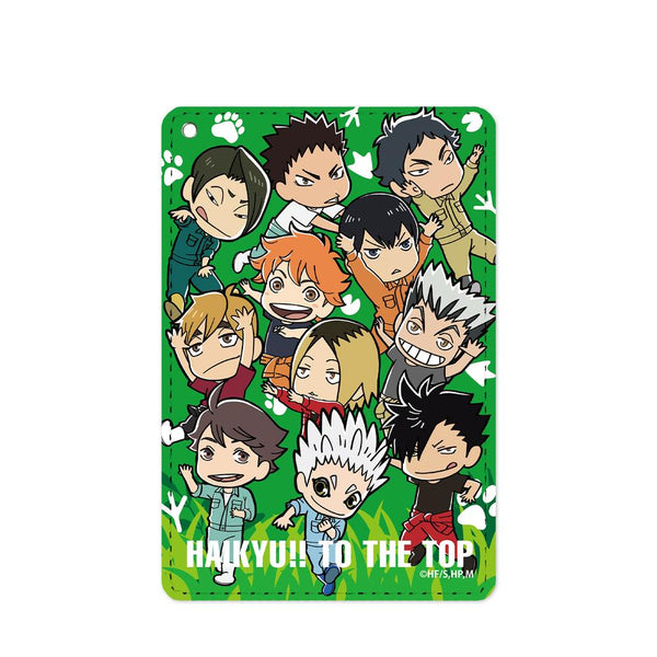 『ハイキュー!! TO THE TOP × 東武動物公園』ちびキャラ 飼育係ver. 1ポケットパスケース【202506再販】