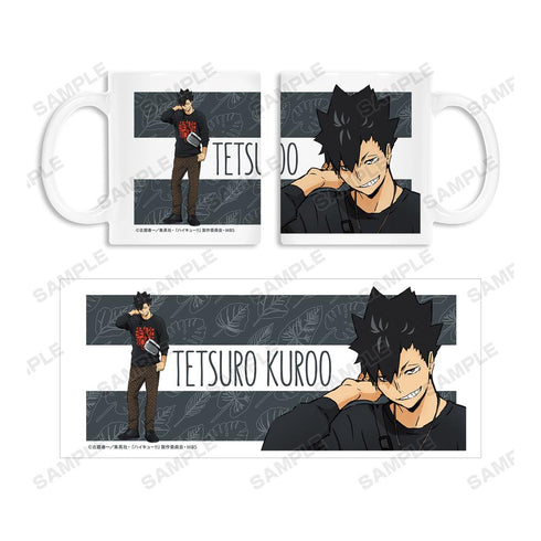 『ハイキュー!! TO THE TOP × 東武動物公園』描き下ろしイラスト 黒尾鉄朗 レジャーver. マグカップ【202506再販】