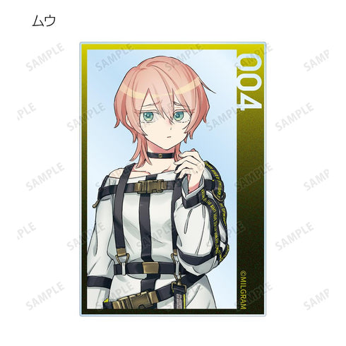 『MILGRAM -ミルグラム-』トレーディングアクリルカード vol.1(単位/BOX)【202601再販】