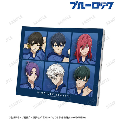 『ブルーロック』描き下ろしイラスト 集合 試合前の準備中ver. キャンバスボード【202601再販】