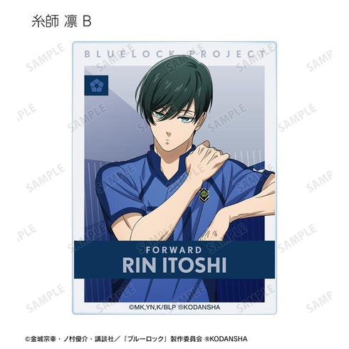 『ブルーロック』描き下ろしイラスト 試合前の準備中ver. トレーディングアクリルカード(単位/BOX)【202601再販】