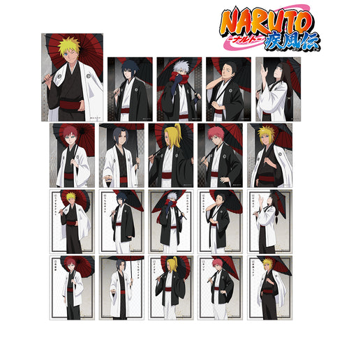 『NARUTO-ナルト- 疾風伝』描き下ろしイラスト 番傘和装ver. トレーディングブロマイド2枚セット BOX