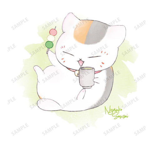 『夏目友人帳』ニャンコ先生 デフォルメAni-Art Tシャツ キミドリメンズ【202602再販】