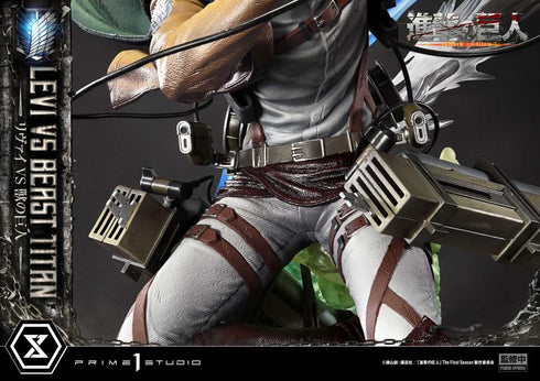 『進撃の巨人』アルティメットプレミアムマスターライン リヴァイ VS 獣の巨人