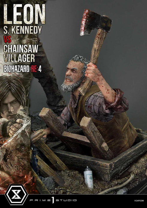 『バイオハザード RE:4』アルティメットプレミアムマスターライン レオン・S・ケネディ VS チェーンソー男