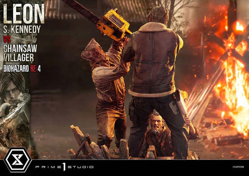 『バイオハザード RE:4』アルティメットプレミアムマスターライン レオン・S・ケネディ VS チェーンソー男
