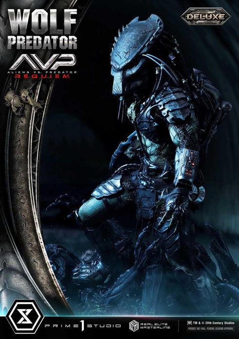 『エイリアンズVS.プレデター』リアルエリートマスターライン ウルフプレデター DX版
