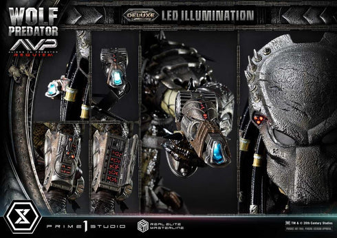 『エイリアンズVS.プレデター』リアルエリートマスターライン ウルフプレデター DX版