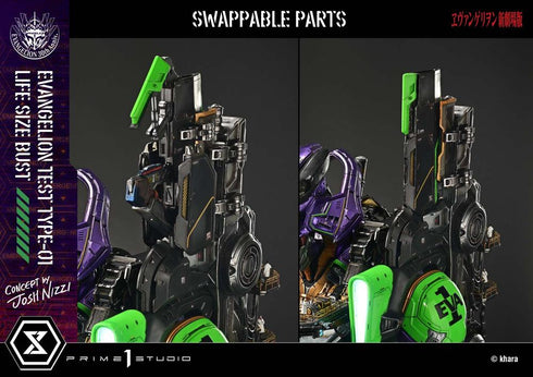 『ヱヴァンゲリヲン新劇場版』ライフサイズバスト 汎用ヒト型決戦兵器 人造人間 エヴァンゲリオン初号機(Concept By Josh Nizzi)