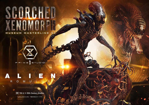 『エイリアン:ロムルス』ミュージアムマスターライン XL スコーチド ゼノモーフ
