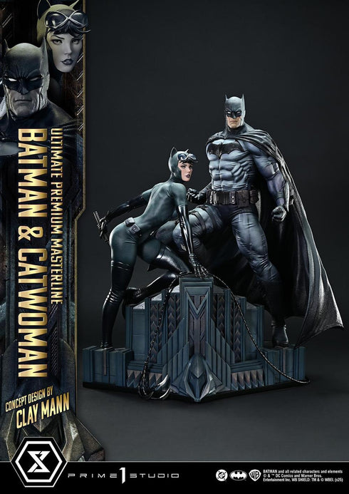 『バットマン(コミック)』アルティメットプレミアムマスターライン バットマン&キャットウーマン(Concept Design by CLAY MANN)