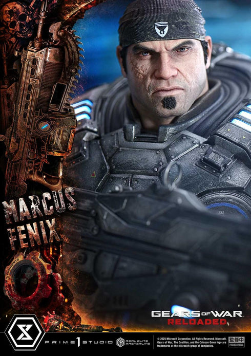 『Gears of War: Reloaded』リアルエリートマスターライン マーカス・フェニックス