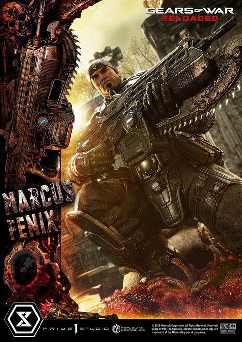 『Gears of War: Reloaded』リアルエリートマスターライン マーカス・フェニックス