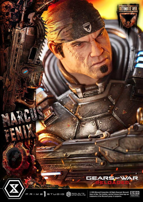 『Gears of War: Reloaded』リアルエリートマスターライン マーカス・フェニックス アルティメット版