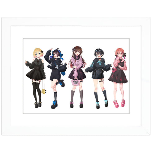 『彼女、お借りします』描き下ろしキャラファイングラフ(ゴシック風デート服)A4