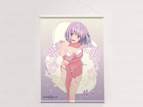 『グリッドマンユニバース』描き下ろしB2タペストリー(新条アカネ/水着)Wスエード【202601再版】