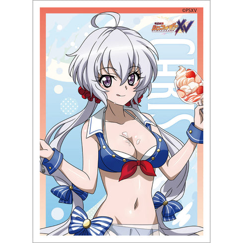 『戦姫絶唱シンフォギアXV』描き下ろしスリーブ(クリス/マリンセーラー水着)