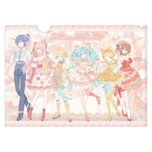 『39Culture 2023 EXTRA』PARTY&COSPLAY A4クリアファイル