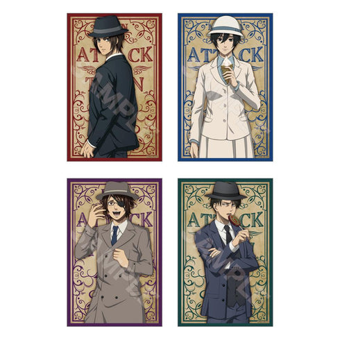 《進擊的巨人》進擊的巨人 The Final Season 緞面貼紙 /01 全8種【BOX】【202602再販】