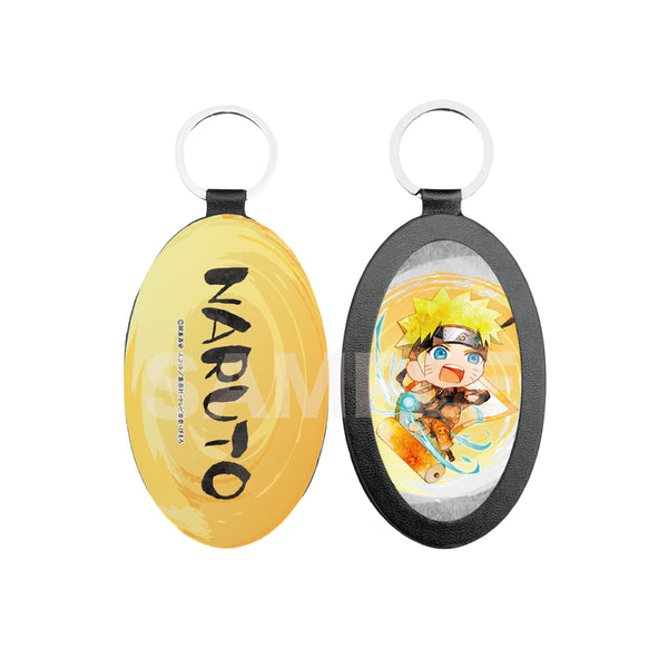 『NARUTO -ナルト- 疾風伝』レザーキーホルダー 01 うずまきナルト