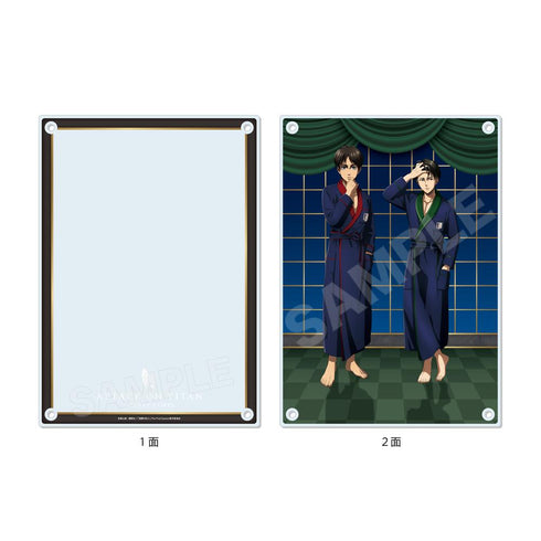 《進擊的巨人》居家服版 雙面壓克力板 /02 睡袍【202602再販】
