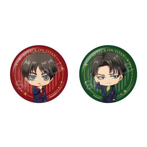 《進擊的巨人》居家服版 罐裝徽章 /01 BOXB(全6種)【202602再販】