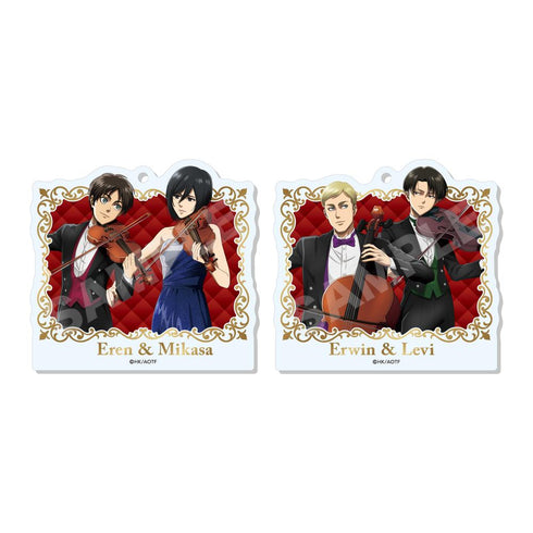 《進擊的巨人》四重奏ver. 壓克力鑰匙圈 /01 全6種【BOX】【202602再販】