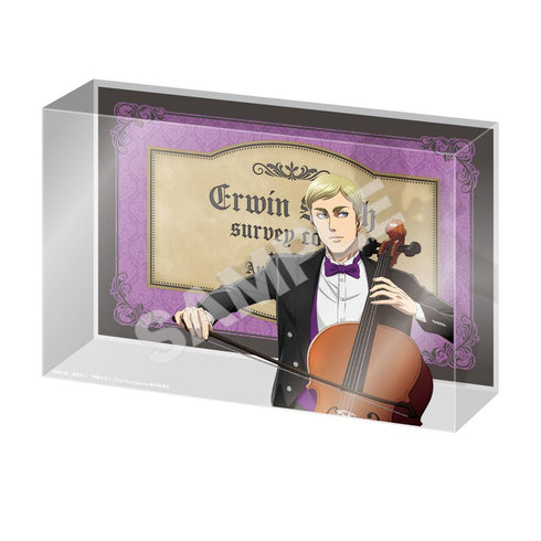 『進撃の巨人』四重奏ver. クリスタルアートボード /04 エルヴィン【202510再販】