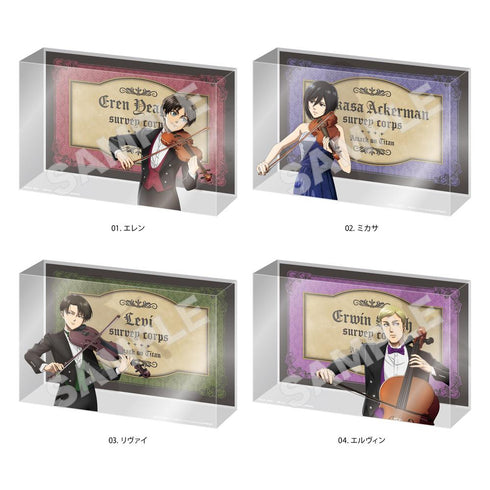 『進撃の巨人』四重奏ver. クリスタルアートボード /04 エルヴィン