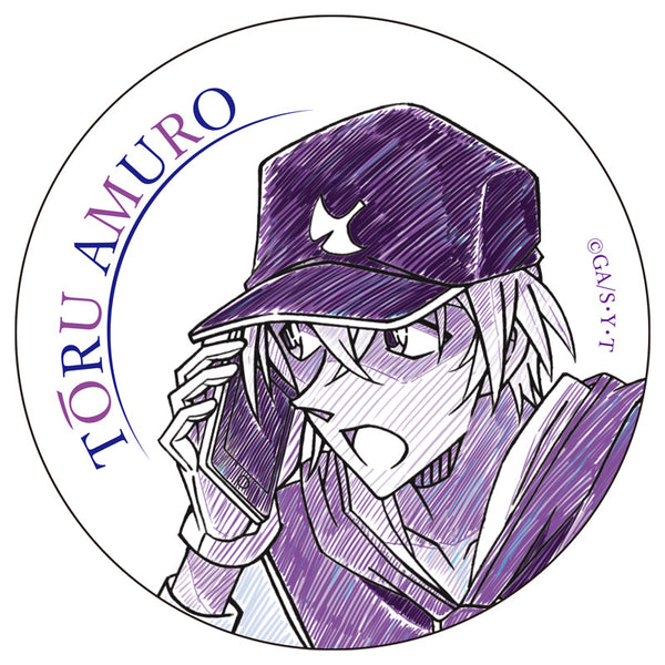 『名探偵コナン』ペンシルアート 缶バッジコレクション Vol.7 安室透