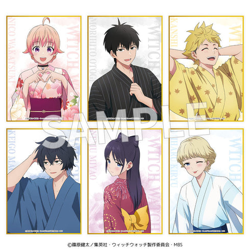 『ウィッチウォッチ』A6判ミニ色紙【BOX】
