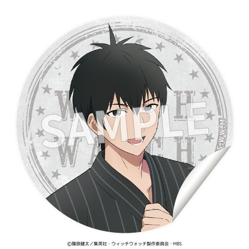 『ウィッチウォッチ』円形デコステッカー【BOX】