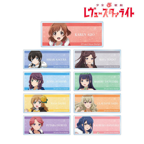 『少女☆歌劇 レヴュースタァライト』アニメ放送5周年記念 描き下ろし SNOW QUEENver. トレーディングネームプレート(単位/BOX)【202601再販】