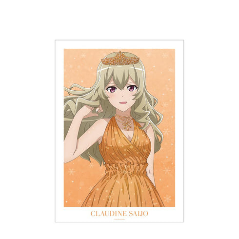 『少女☆歌劇 レヴュースタァライト』アニメ放送5周年記念 描き下ろし 西條 クロディーヌ SNOW QUEENver. A3マット加工ポスター【202601再販】