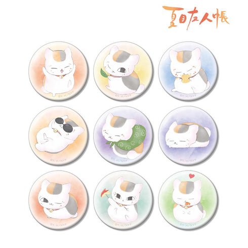 『夏目友人帳』トレーディング ニャンコ先生 デフォルメAni-Art 缶バッジ(単位/BOX)【202602再販】