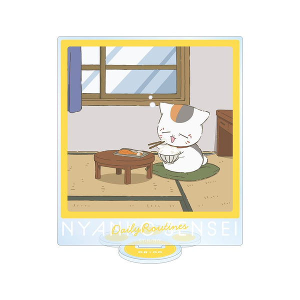 『夏目友人帳』描き下ろしイラスト 8時のニャンコ先生 ニャンコ先生の1日ver. BIGアクリルスタンド【202602再販】