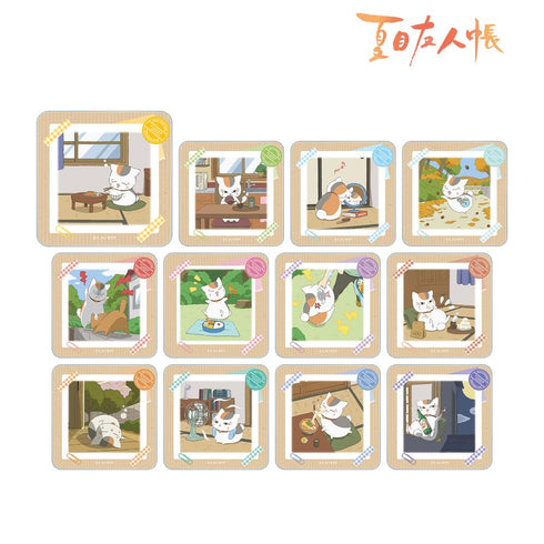 『夏目友人帳』描き下ろしイラスト ニャンコ先生の1日ver. トレーディング アクリルコースター(単位/BOX)【202602再販】