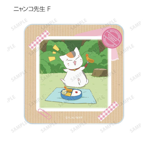 『夏目友人帳』描き下ろしイラスト ニャンコ先生の1日ver. トレーディング アクリルコースター(単位/BOX)【202602再販】
