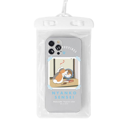 『夏目友人帳』描き下ろしイラスト 10時のニャンコ先生 ニャンコ先生の1日ver. 防水マルチケース【202602再販】