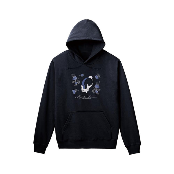 『夏目友人帳』ニャンコ先生 パーカー ブルーベリーメンズ【202602再販】