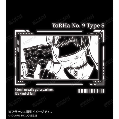 『NieR:Automata Ver1.1a』9S リフレクタープリントTシャツレディース【202602再販】