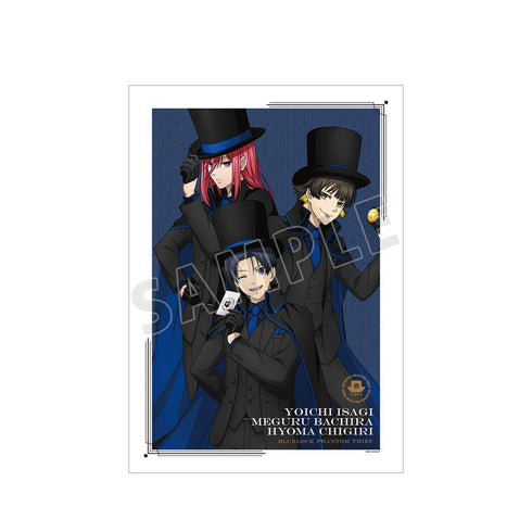 『ブルーロック』描き下ろし 潔 世一&蜂楽 廻&千切 豹馬 怪盗団ver. A3マット加工ポスター【202601再販】